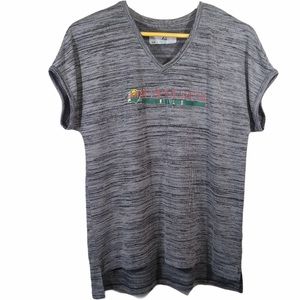 Minnesota Wild Hockey Gray Super Soft Tee